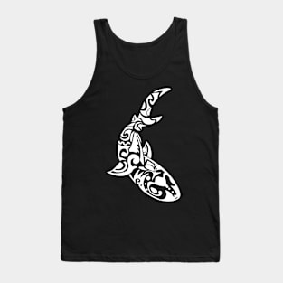 Shark art Tank Top